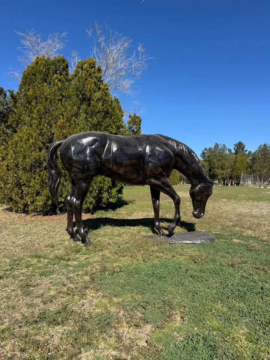 Grazing Horse