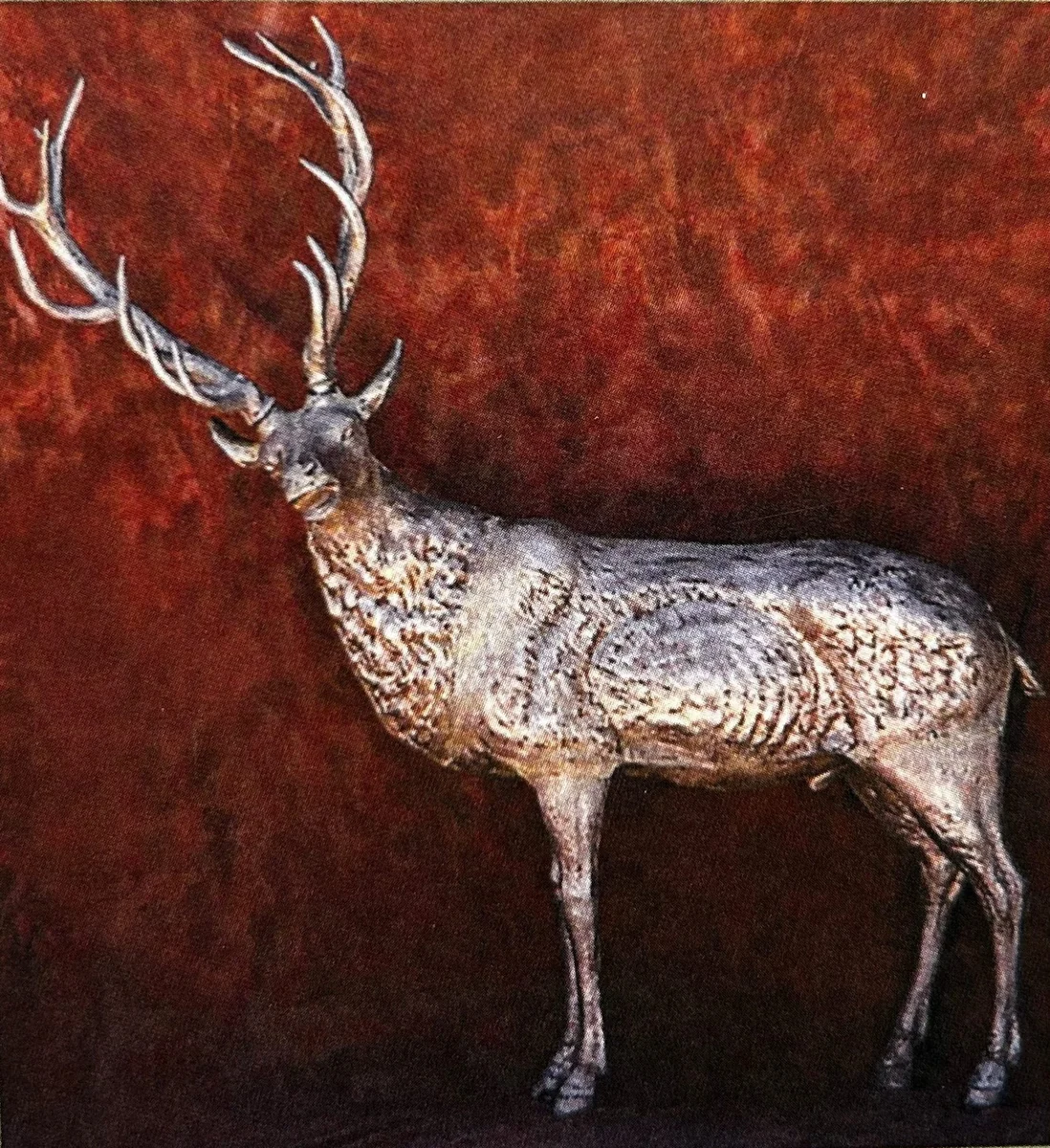 Elk Facing Right