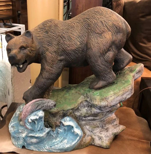 Small Bear on Log