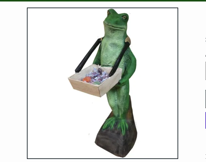 Standing Frog