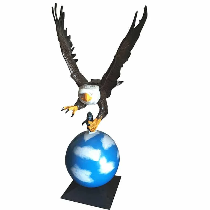 Lg. Eagle On Ball