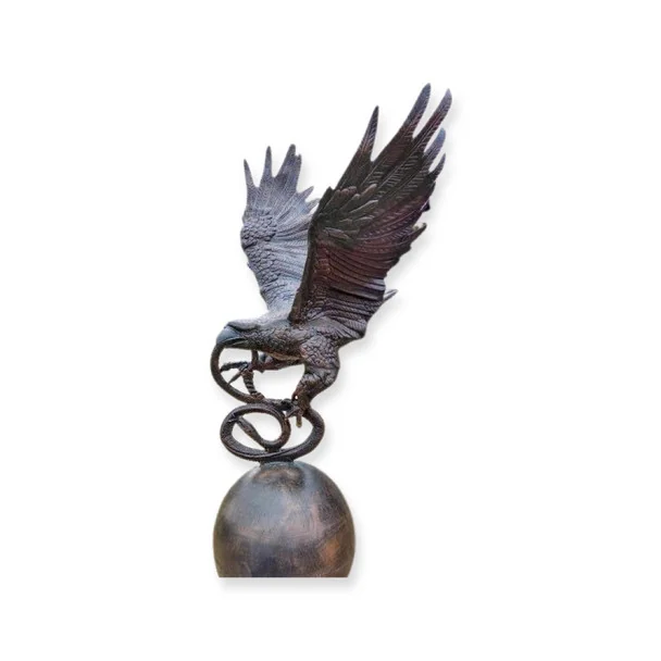 Lg. Flying Eagle W/Snake