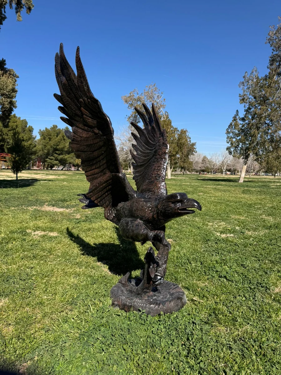 Eagle On Dish