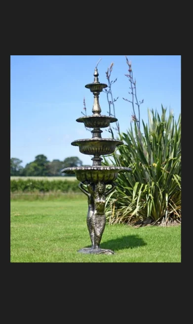 4 Tier Mermaid Fountain