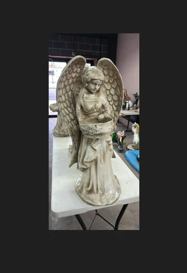 Angel W/Basket