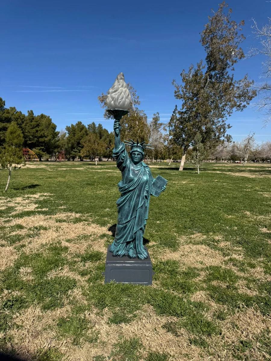 Statue of Liberty on Pedestal