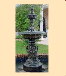 2 Tier Swan Fountain Round Bowls