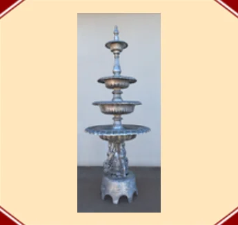 4 Tiers New Swan Fountain W/Arches