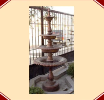 4 Tiers Plain Fountain