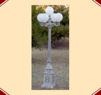 Victorian Lamp 4 arms/5 Lights on Urn Base