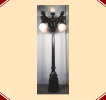 Horse Lamp 4 arms/5 Lights