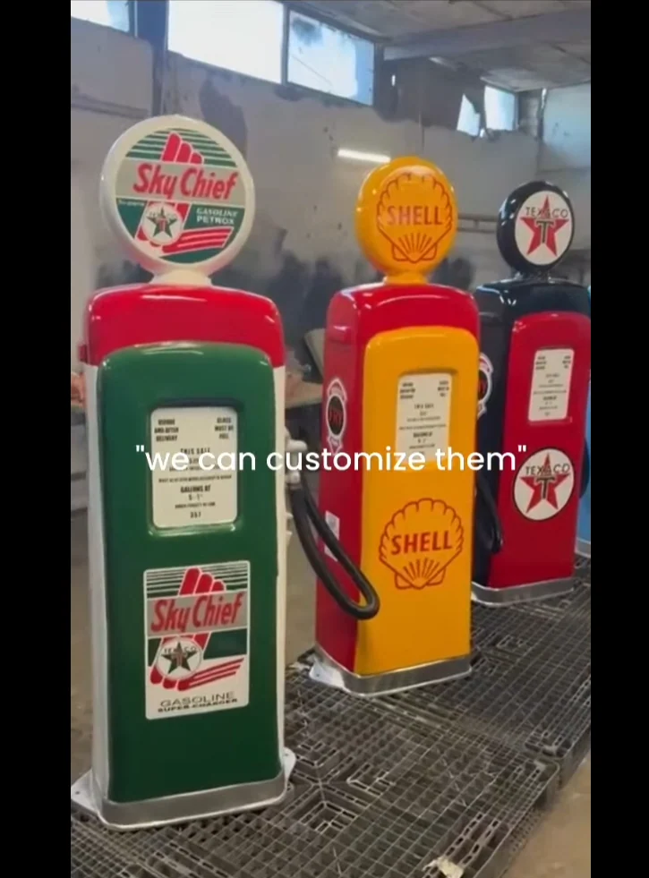 Vintage Gas Pump Replica